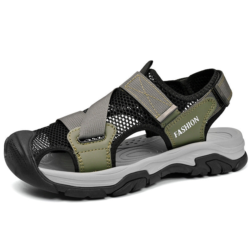 Damen Bequeme und atmungsaktive Outdoor-Sandalen mit rutschfester Sohle EB
