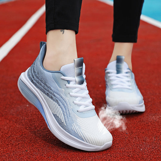 Damen Lauf-Sneaker mit atmungsaktiver Obermaterialstruktur und dämpfender Sohle EB