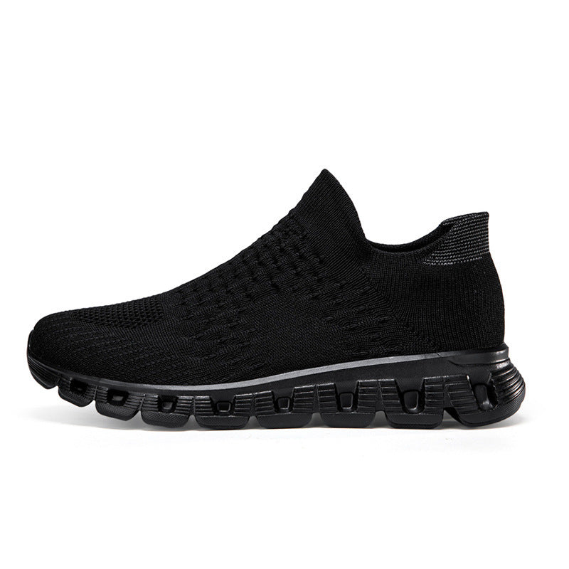 Damen Atmungsaktive Slip-On Sneakers mit dämpfender Sohle EB