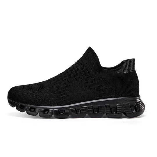 Damen Atmungsaktive Slip-On Sneakers mit dämpfender Sohle EB
