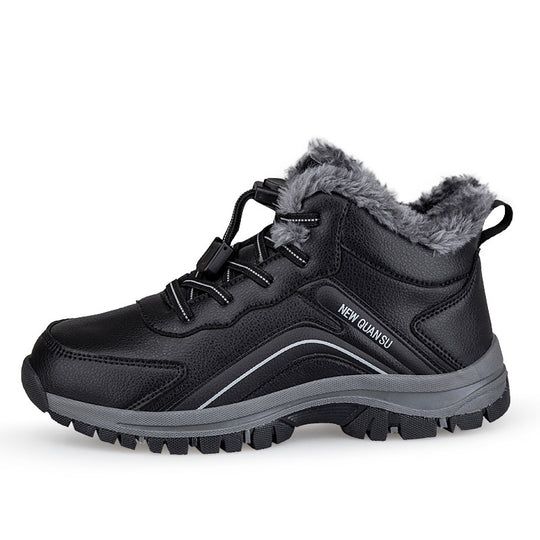 Damen isolierte Winterschuhe mit rutschfester Sohle und warmem Innenfutter EB