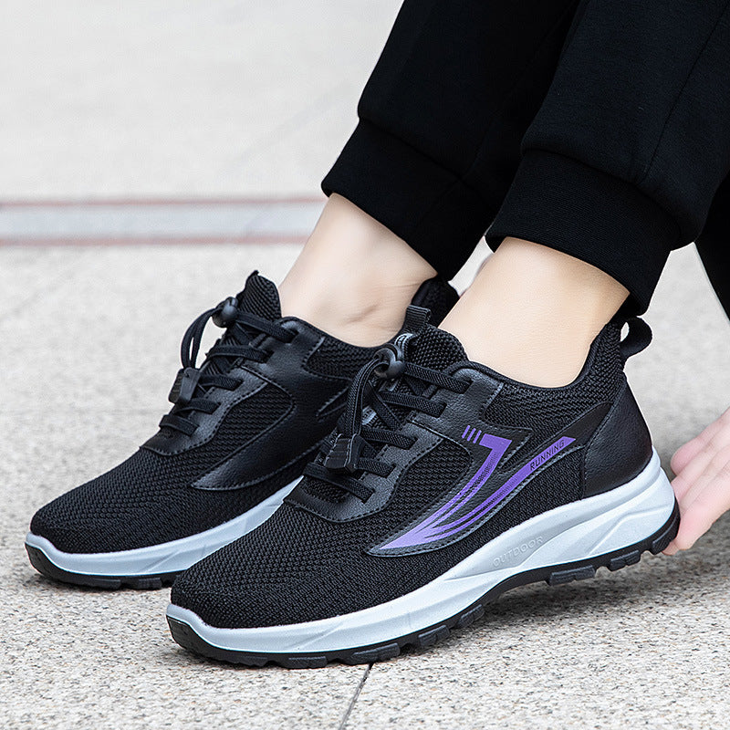 Damen Hochmoderne Laufschuhe mit atmungsaktivem Obermaterial und flexibler Sohle EB
