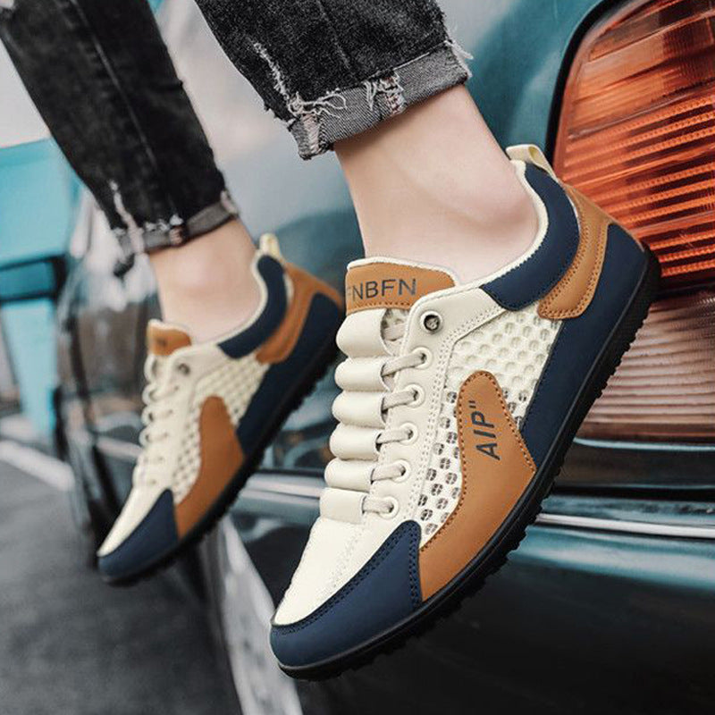 Herren Atmungsaktive Freizeitsneaker mit rutschfester Sohle und flexibler Fußbettgestaltung EB