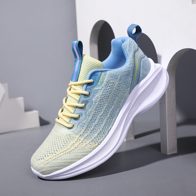 Damen Leichte Laufschuhe mit atmungsaktivem Obermaterial und flexibler Dämpfung EB
