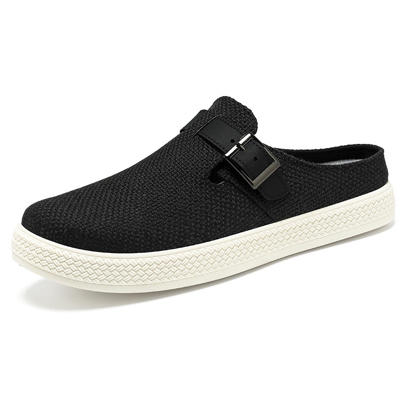 Damen Bequeme Clogs mit verstellbarem Schnallenverschluss EB