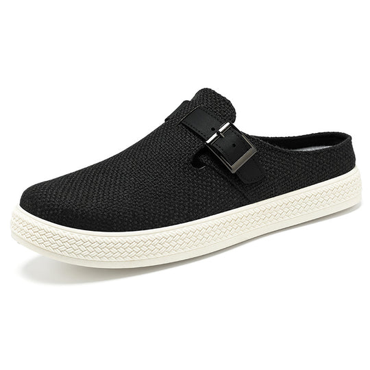 Damen Bequeme Clogs mit verstellbarem Schnallenverschluss EB
