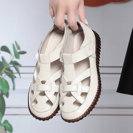 Damen Komfortable Sandalen mit verstellbarem Riemen und atmungsaktivem Obermaterial EB