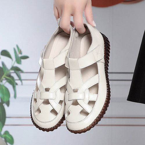 Damen Komfortable Sandalen mit verstellbarem Riemen und atmungsaktivem Obermaterial EB