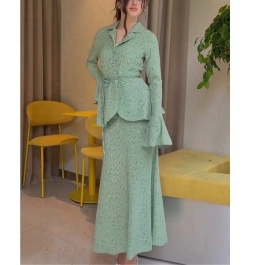Damen elegantes und modisches Blazer-Set EB