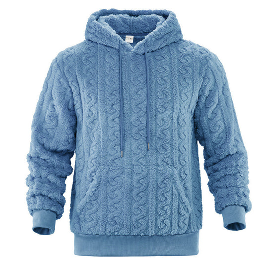 Damen Kuscheliger Fleece-Hoodie mit Strukturmuster EB