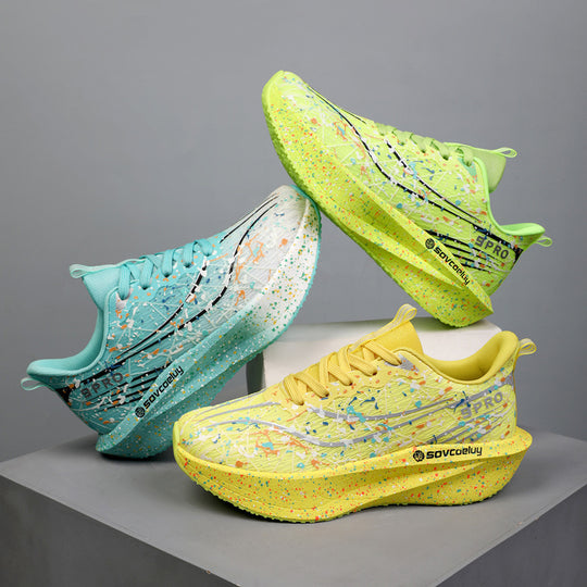 Damen High-Performance Laufschuhe mit atmungsaktiver Obermaterialstruktur und dämpfender Sohle EB