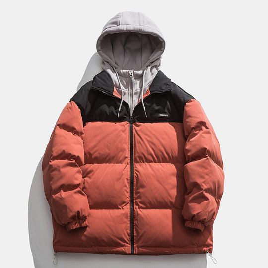 Herren Winterjacke mit abnehmbarer Kapuze und wärmeisolierender Fütterung EB