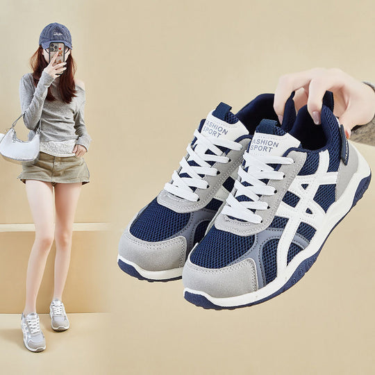 Damen Atmungsaktive Freizeitschuhe mit rutschfester Sohle EB