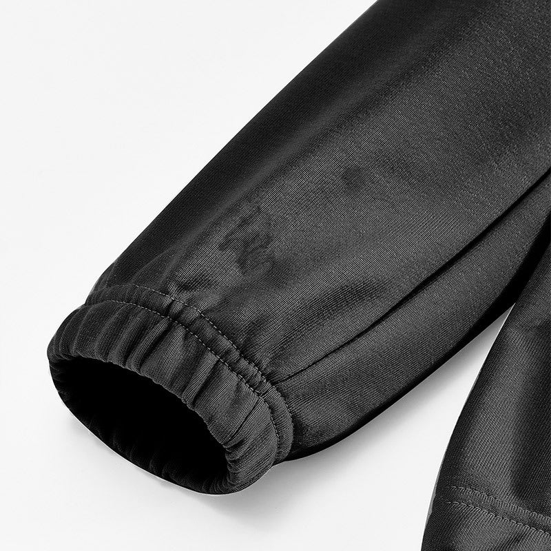 Herren modisches Sweatshirt mit Kragen details EB