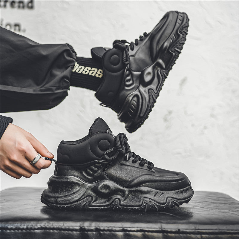 Damen Bequeme und moderne Chunky Sneakers mit rutschfester Sohle EB