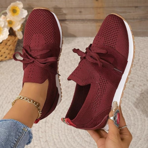 Damen Atmungsaktive Slip-On Sneakers EB