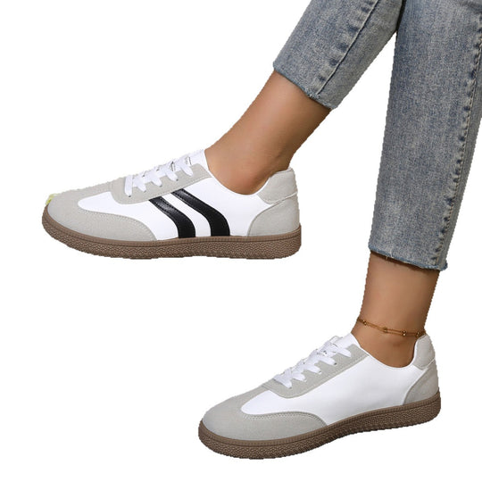 Damen Sportliche Sneakers mit weichem Obermaterial und rutschfester Sohle EB