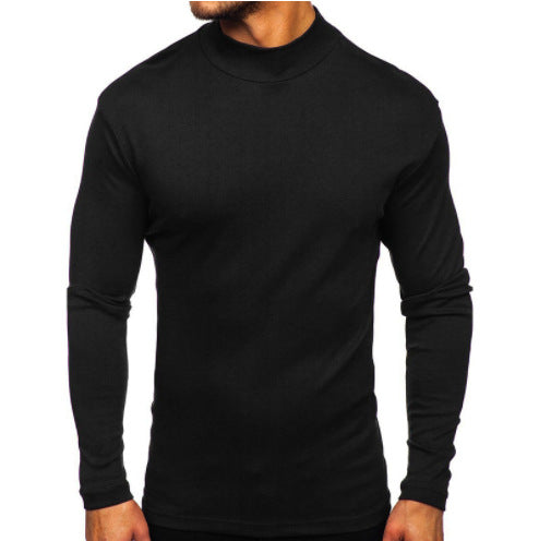 Herren hochwertiger Rollkragenpullover aus langlebigem Material EB