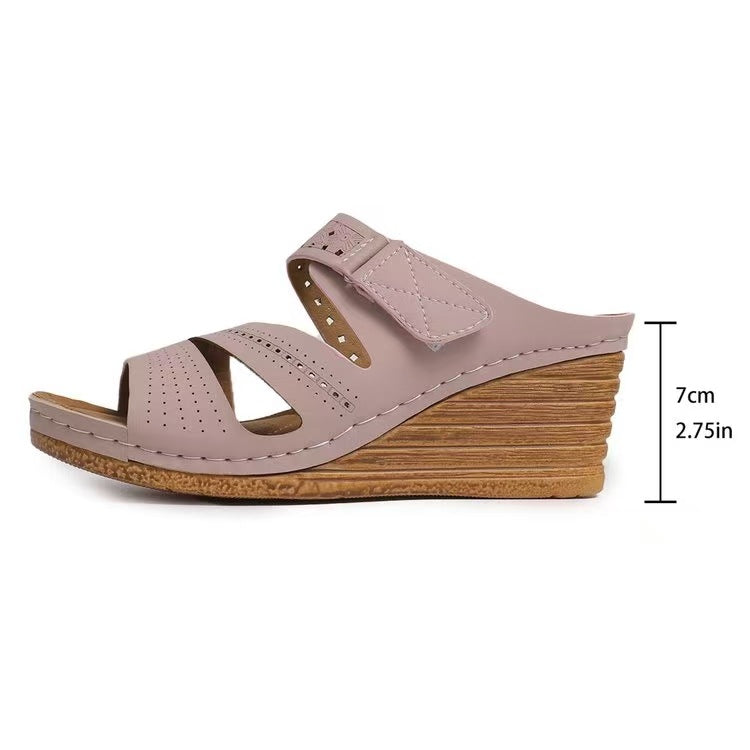 Damen bequeme Wedge Sandalen EB