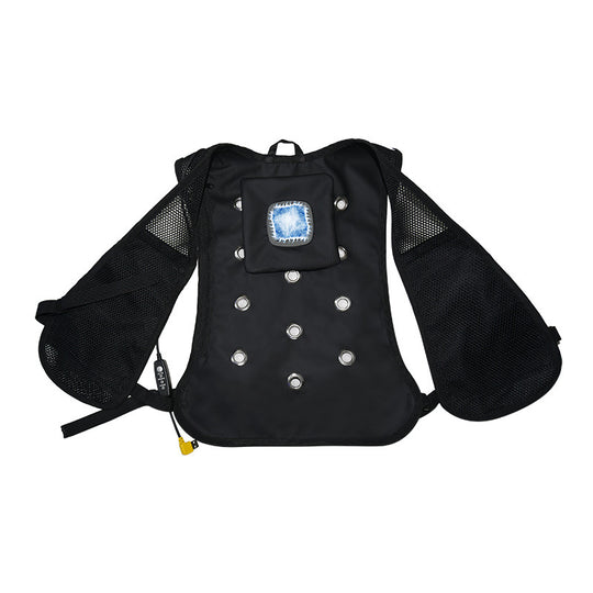 Unisex nan leichte kühlende Jacke mit integrierter Ventilator-Technologie und Kapuze EB