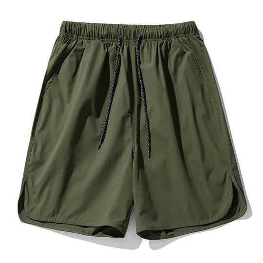 Herren sportliche Shorts mit elastischem Bund und verstellbarem Zugband EB