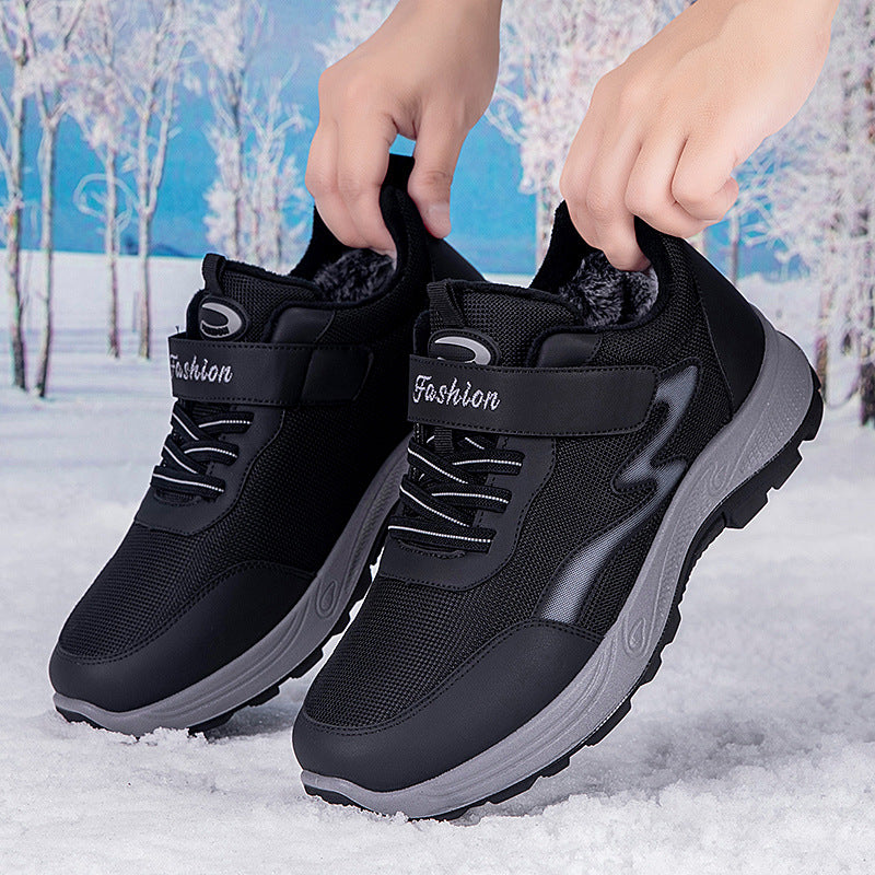 Damen Thermo Sneaker mit rutschfester Sohle und wärmendem Innenfutter EB