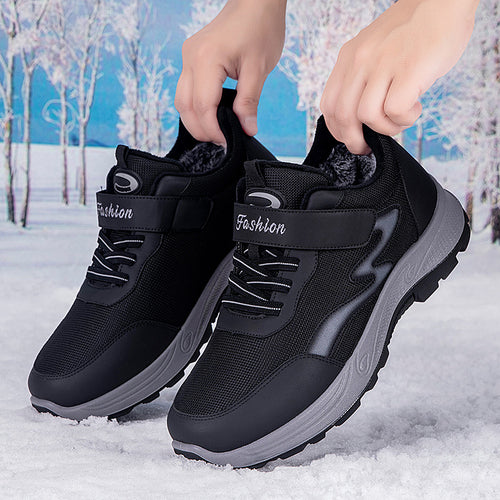 Damen Thermo Sneaker mit rutschfester Sohle und wärmendem Innenfutter EB