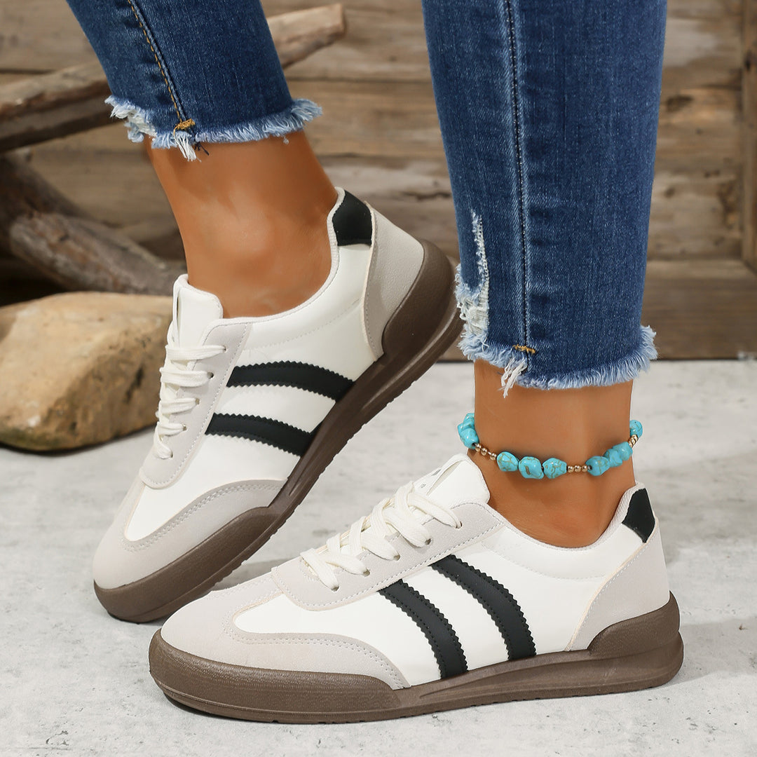 Damen Sneakers im sportlichen Vintage-Stil von EB