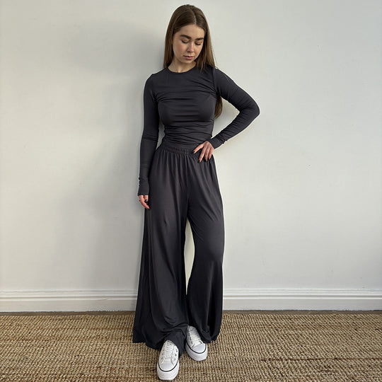 Damen Lässiges Sportoutfit mit weitem Schnitt EB