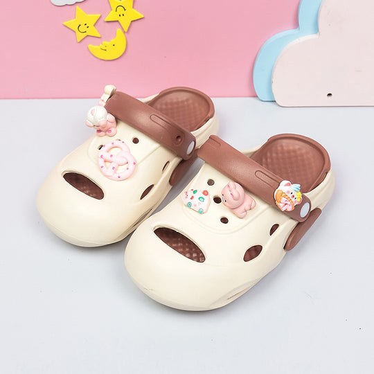 Damen modische Spielzeug-Crocs mit individuell gestaltbaren Anhängern EB