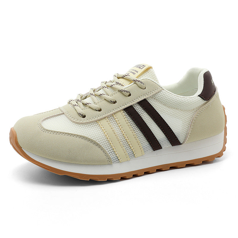 Damen sportliche Sneakers mit atmungsaktivem Obermaterial und dämpfender Sohle EB
