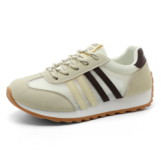 Damen sportliche Sneakers mit atmungsaktivem Obermaterial und dämpfender Sohle EB