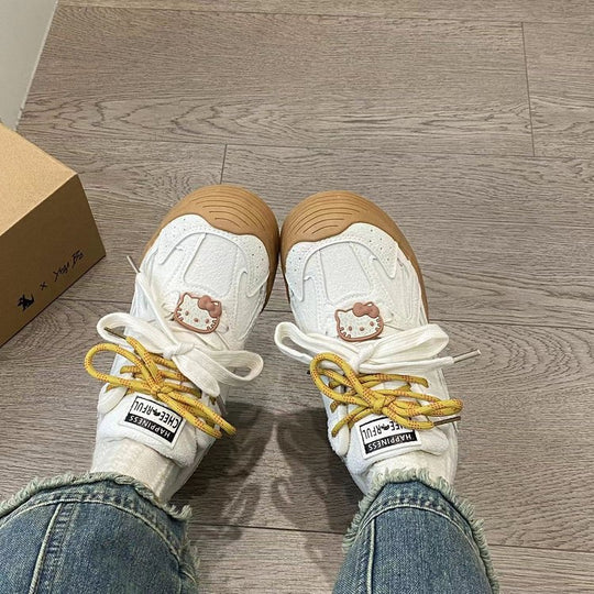 Damen Sneaker mit verspieltem Design und bequemer Dämpfung EB
