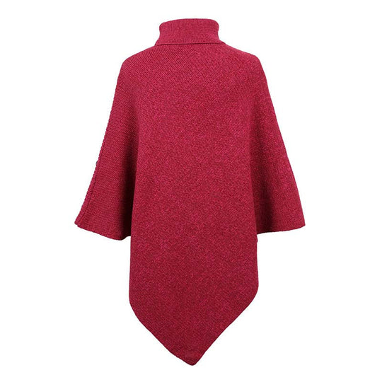EB | Einfarbiger Strickpullover Für Elegante Outfits