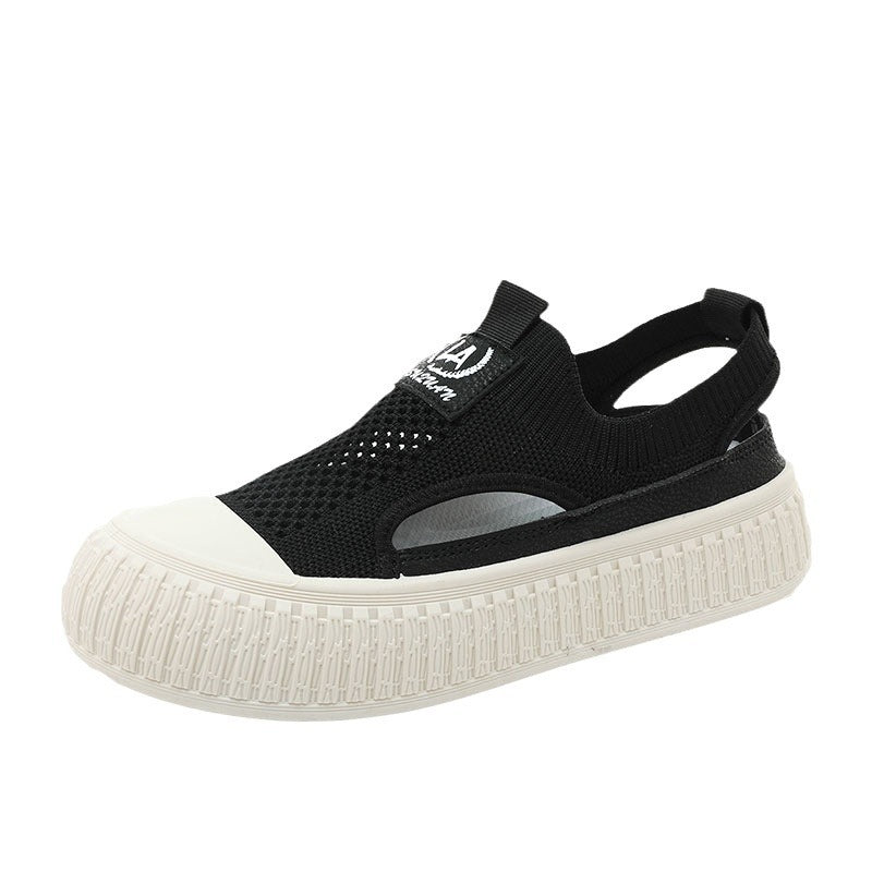 Damen Atmungsaktive Freizeit-Schuhe mit elastischen Einsätzen EB