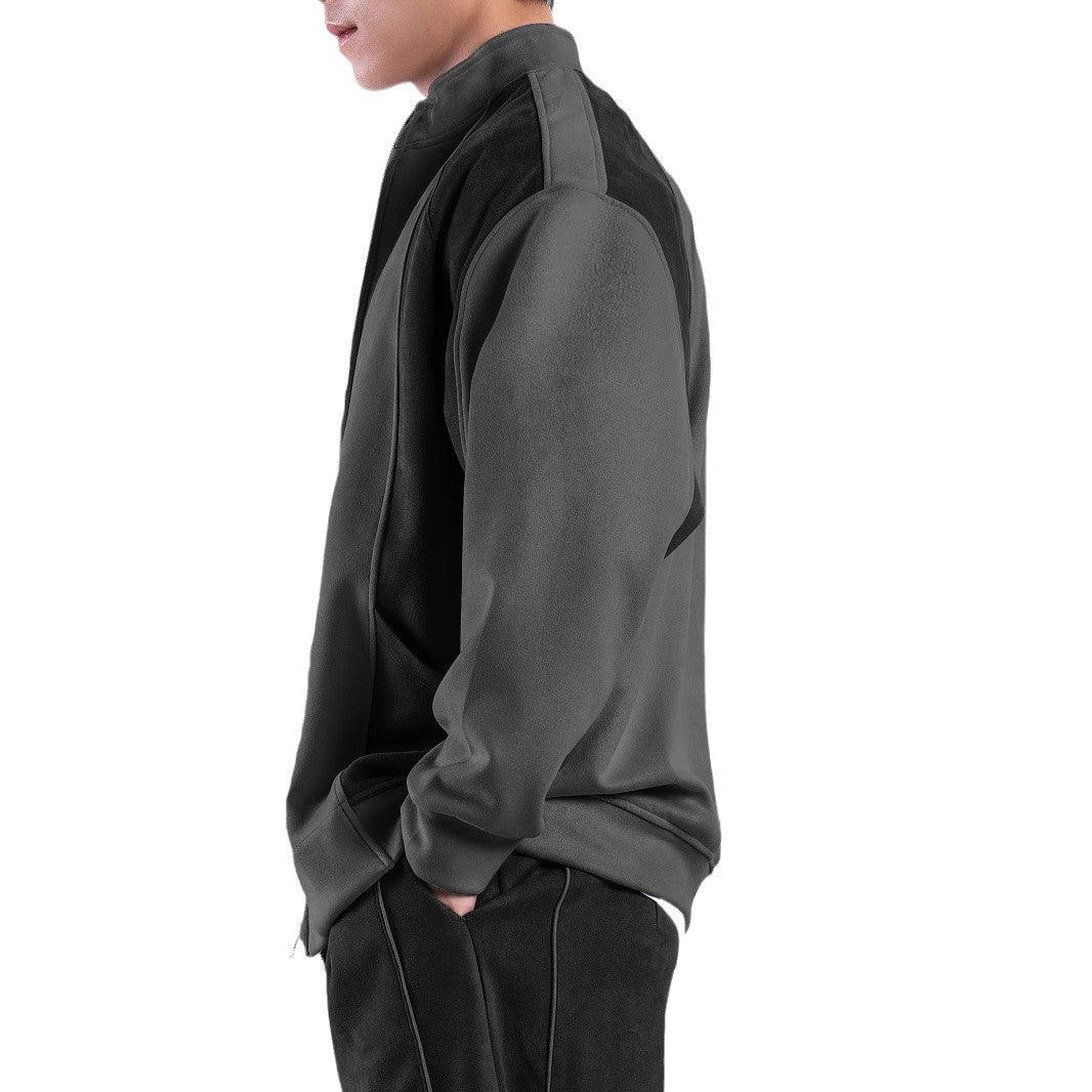 Damen Sportjacke mit eleganten Farbakzenten und praktischen Taschen EB