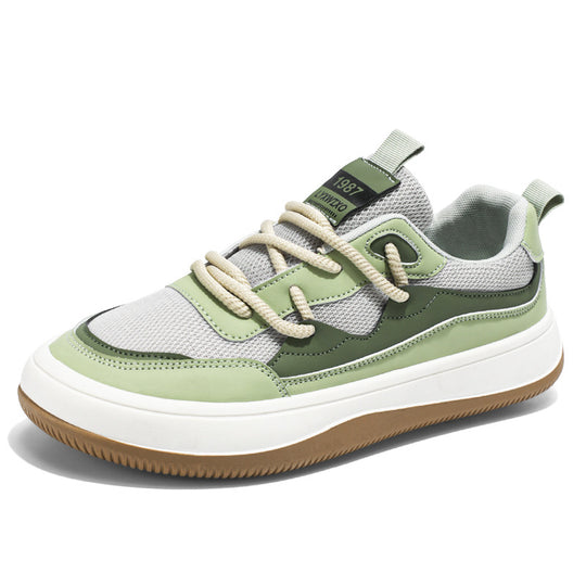 Damen bequeme und atmungsaktive Sneakers mit rutschfester Sohle und gepolstertem Innenfutter EB