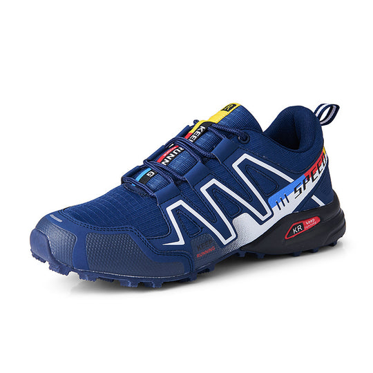 Damen Trailrunning-Schuhe mit atmungsaktiver Mesh-Oberfläche und robustem Sohlenprofil EB
