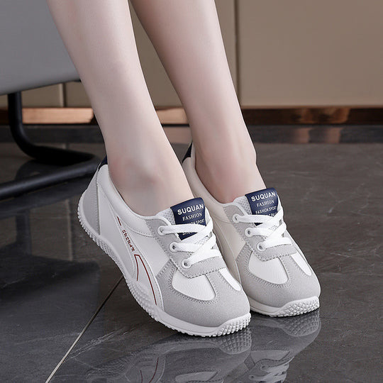 Damen modische Sneakers mit atmungsaktivem Obermaterial und rutschfester Sohle EB