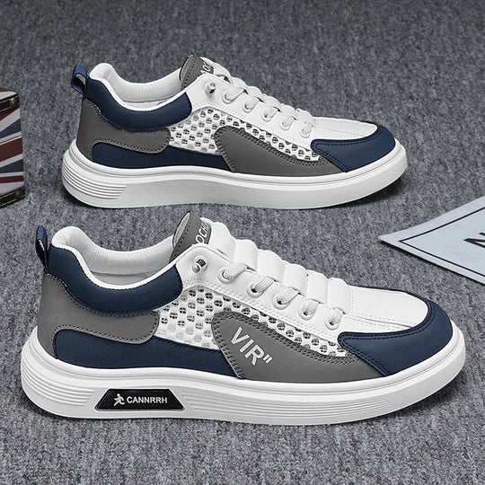 Damen Komfort Sneakers mit atmungsaktivem Obermaterial und dämpfender Sohle EB