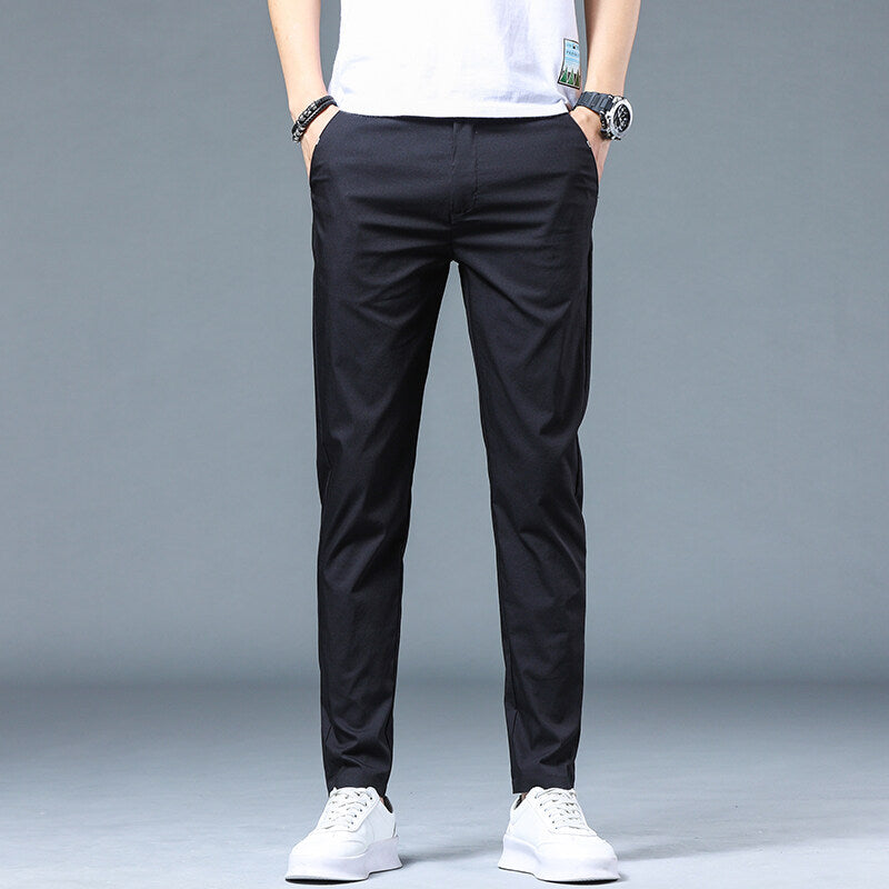 Herren luftige Freizeithosen im modernen Slim-Fit Design EB