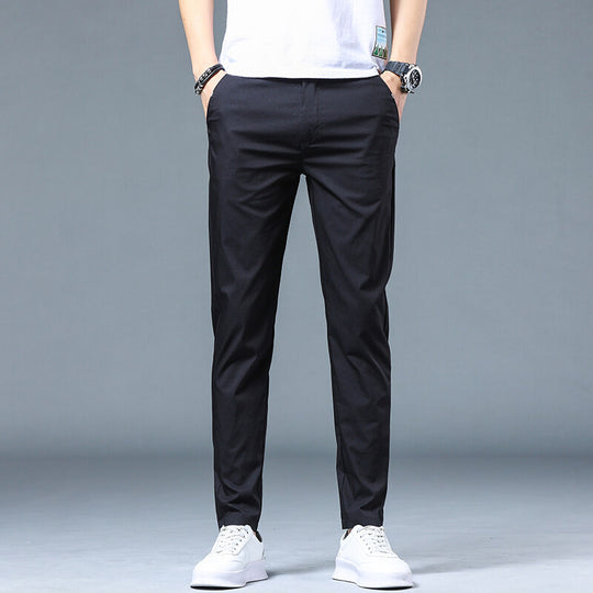 Herren luftige Freizeithosen im modernen Slim-Fit Design EB