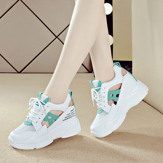 Damen Luftige Sneaker mit innovativem Mesh-Design und bequemer Sohle EB
