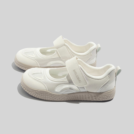 Damen Freizeitschuhe mit praktischem Klettverschluss und atmungsaktiver Mesh-Oberfläche EB