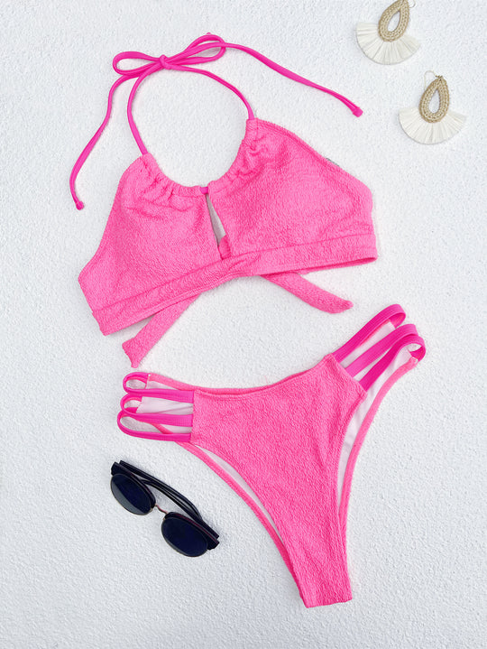 Damen Bikini-Set mit trendigem Cut-Out und verstellbaren Trägern EB