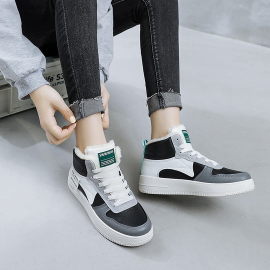 Damen Hochwertige Sneaker mit Warmfutter EB