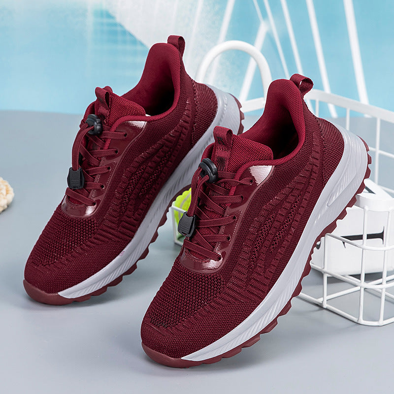 Damen Leichte Sportschuhe mit atmungsaktivem Mesh-Gewebe und flexibler Dämpfung EB