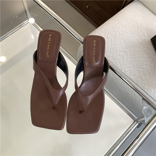 Damen elegante Zehentrenner mit modischem Design EB