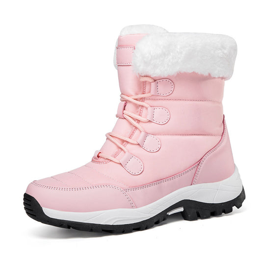 Damen Winterstiefel mit rutschfester Sohle und wärmendem Innenfutter EB