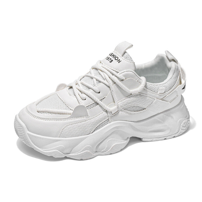 Damen Sportliche Chunky Sneakers mit robustem Design und atmungsaktiver Obermaterialstruktur EB
